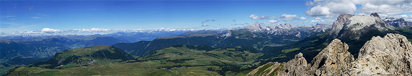 Panorama vom Grossen Rosszahn